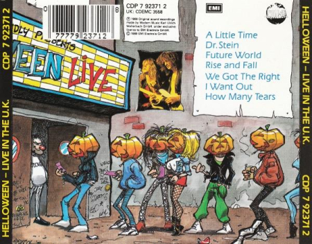 Helloween - Live In The U.K. (CD) [1]