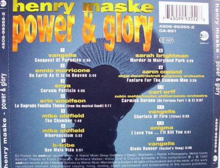 Henry Maske - Power & Glory , (CD) [1]