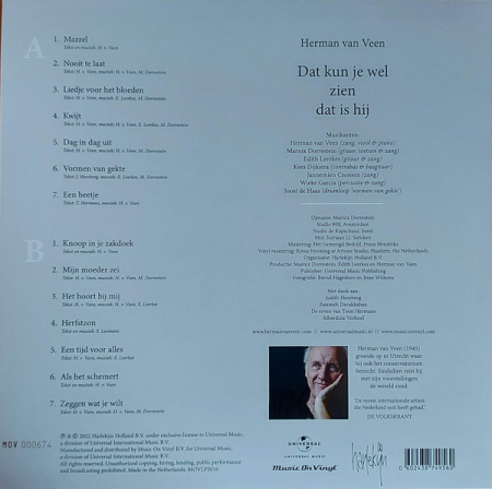 Herman van Veen – Dat Kun Je Wel Zien Dat Is Hij (VINIL) [2]