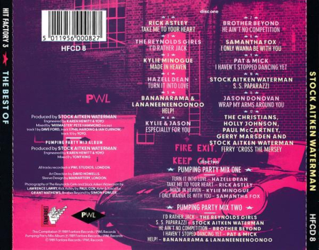 Hit Factory 3 - The Best Of Stock Aitken Waterman (CD) [1]