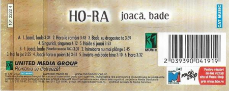 Ho-Ra - Joacã, Bade, (Casetă Audio) [1]