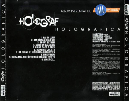 Holograf - Holografica, (CD) [1]