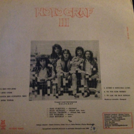 Holograf – III, (Disc Vinil) [1]