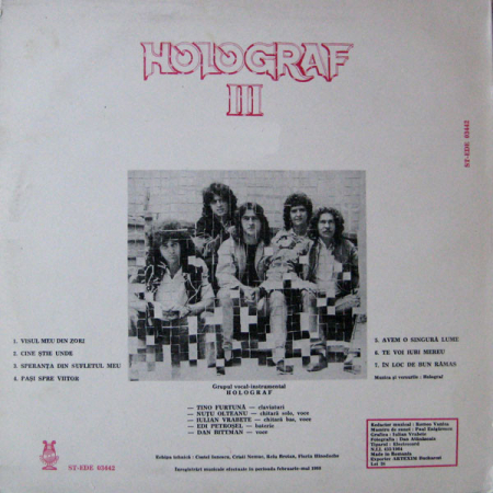 Holograf - III, (Disc Vinil) [1]