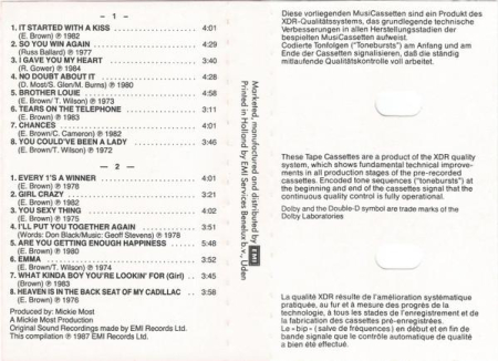 Hot Chocolate - The Very Best Of Hot Chocolate (Caseta Audio) [1]