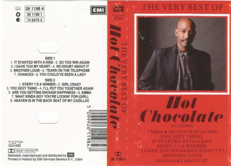 Casete audio - Hot Chocolate - The Very Best Of Hot Chocolate (Caseta Audio)