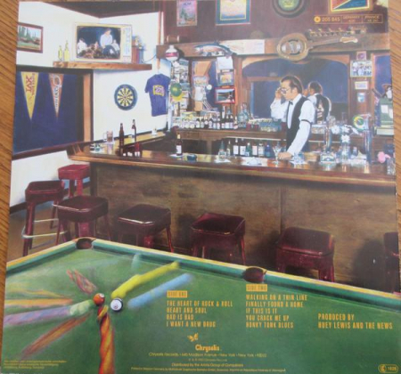 Huey Lewis & The News - Sports, (Disc Vinil) [1]