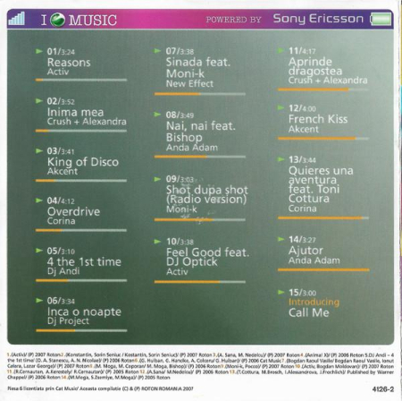 I Love Music powered by Sony Ericsson [1]