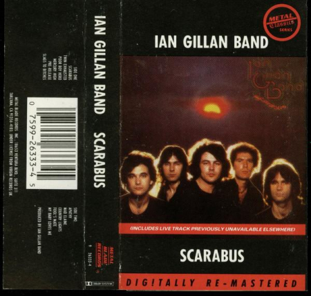 Rock/Folk - Ian Gillan Band - Scarabus , (Casetă Audio)