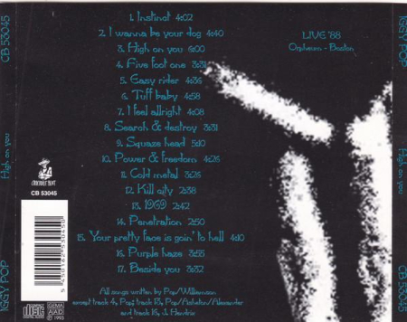 Iggy Pop - High On You (CD) [1]