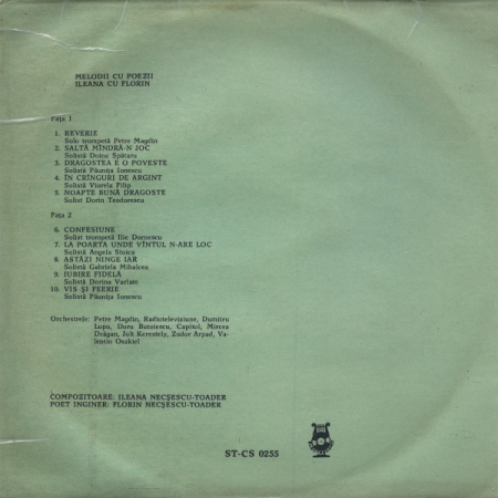 Ileana* cu Florin* – Melodii Cu Poezii (VINIL) [1]