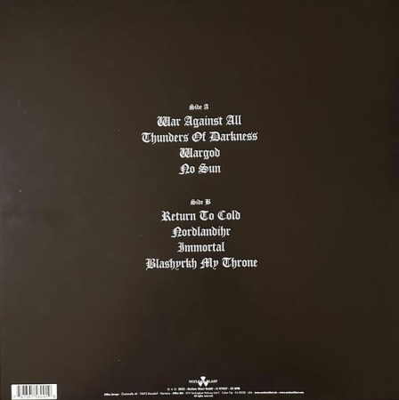 Immortal - War Against All (Disc Vinil) [1]