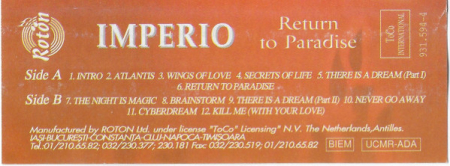 Imperio – Return To Paradise (CASETA) [1]