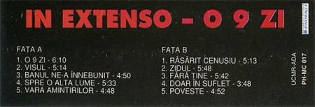 In Extenso - O 9 Zi (Caseta Audio) [1]