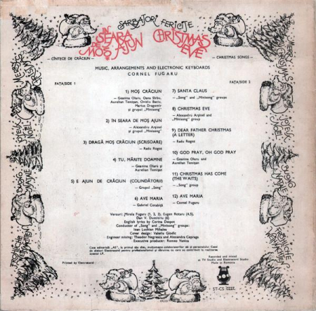În Seara De Moș Ajun / Christmas Eve, (Disc Vinil) [1]