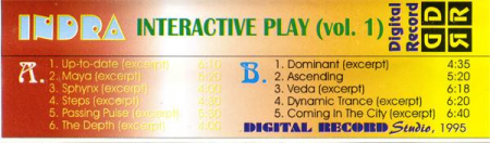 Indra - Interactive Play (The Essential) Vol. 1, (Casetă Audio) [1]
