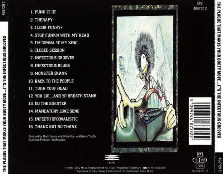 Infectious Grooves - The Plague That Makes Your Booty Move... It's The Infectious Grooves (CD) [1]