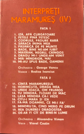 INTERPRETI DIN MARAMURES - IV (CASETA) [1]