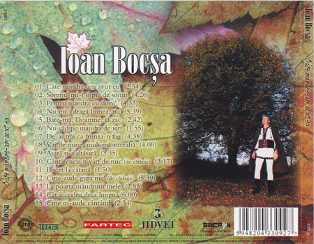 Ioan Bocșa – Câte Mândre-am Avut Eu (CD) [1]