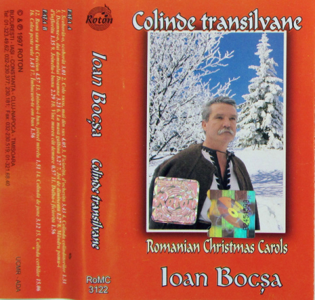 Colinde - Ioan Bocșa – Colinde Transilvane - Romanian Christmas Carols (CASETA)