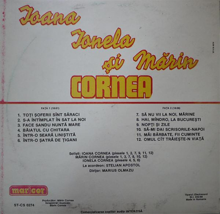 Ioana Cornea - Ioana, Ionela și Mărin Cornea [1]