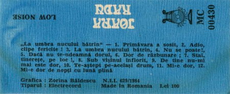 Ioana Radu - La Umbra Nucului Bătrîn [1]