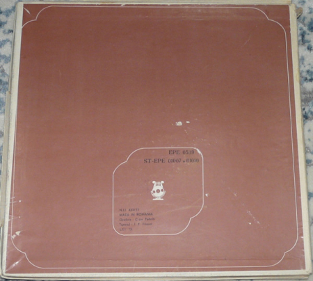 Ioana Radu – Romanțe Și Cîntece Populare, (Disc Vinil) [1]