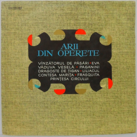 Discuri vinil - Iolanda Mărculescu / Ion Dacian – Arii Din Operete (VINIL)