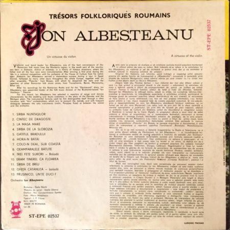 Ion Albeșteanu - Un Virtuose De Violon / A Virtuoso Of The Violin [1]