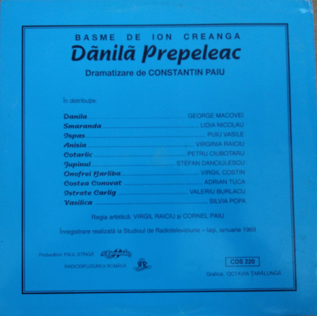 Ion Creangă – Dănilă Prepeleac (VINIL) [1]