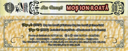 Ion Creangă - Moș Ion Roată [1]