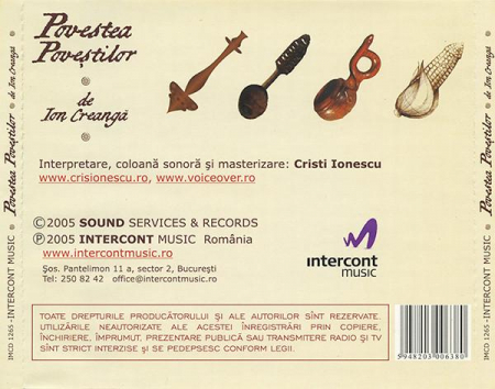 Ion Creangă - Povestea Poveștilor (Umor Popular Românesc), (CD) [1]