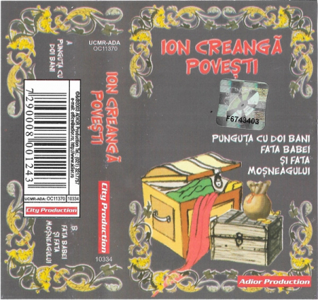 Casete audio - Ion Creangă - Povești , (Casetă Audio)