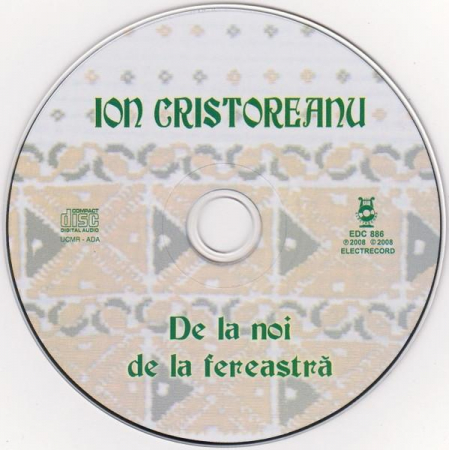 Ion Cristoreanu - De La Noi, De La Fereastră, (CD) [1]