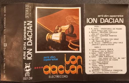 Ion Dacian - Arii Din Operete (Caseta Audio) [1]
