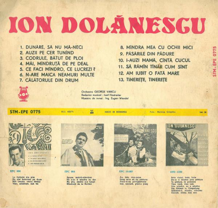 Ion Dolănescu - Ion Dolănescu (Disc Vinil) [1]