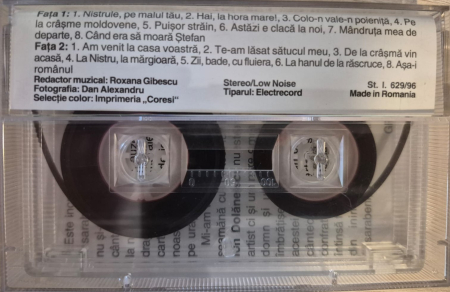 Ion Dolanescu si Arseni Botnaru - Nistrule, pe malul tau (CASETA) [1]