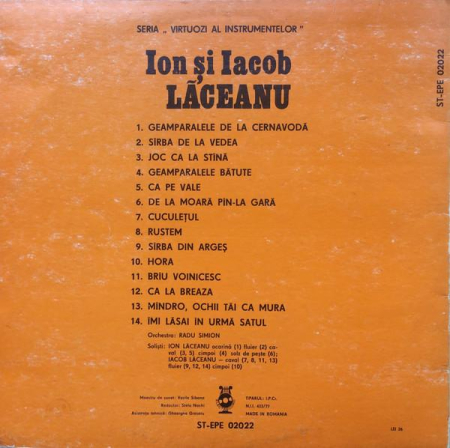 Ion Lăceanu - Ion Și Iacob Lăceanu [1]
