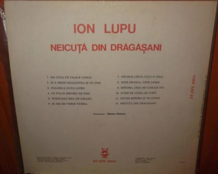 Ion Lupu - Neicuță Din Drăgășani, (Disc Vinil) [1]