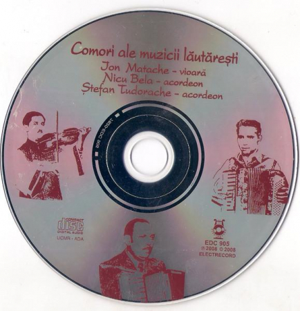 Ion Matache - Comori Ale Muzicii Lăutărești, (CD) [1]