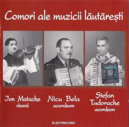 Muzică Populară/Lăutarească - Ion Matache - Comori Ale Muzicii Lăutărești, (CD)
