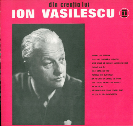 Muzică Populară/Lăutarească - Ion Vasilescu – Din Creația Lui Ion Vasilescu (II), (Disc Vinil)