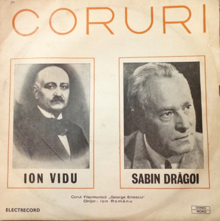 Discuri vinil - Ion Vidu / Sabin Drăgoi – Coruri (VINIL)