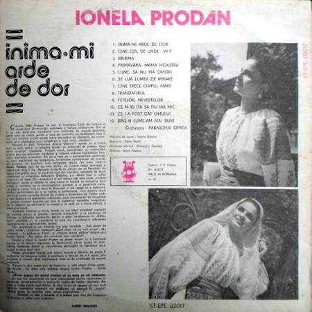 Ionela Prodan - Inima-mi Arde De Dor [1]