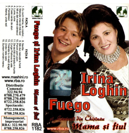 Casete audio - Irina Loghin & Fuego - Mama si Fiul (Caseta Audio)