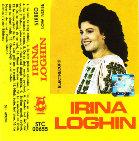 Irina Loghin - Să Cînt, Cu Drag, Omului, (Casetă Audio) [1]