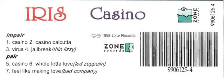 Iris (16) – Casino (CASETA) [1]