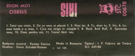 Iris - IV, (Casetă Audio) [1]