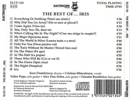 Iris - The Best Of..., (CD) [1]