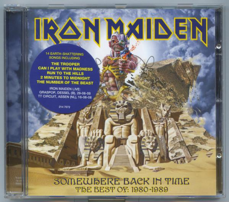 Iron Maiden - Somewhere Back In Time (The Best Of: 1980-1989) , (CD) [1]
